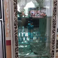 بوفه مدل جدید سه طبقه سفید