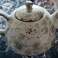 قوری چینی توری دار سایز متوسط