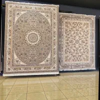 فرش بدون حاشیه افشان قرمز و ابی/۱۵۰۰ فرش سال|فرش|شیراز, لاله|دیوار