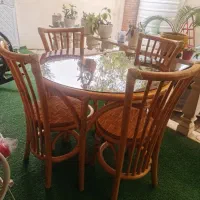میزوصندلی چوب بامبو