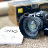 دوربین عکاسی Nikon D80 + لنز 24-120 اصلی فروش فوری