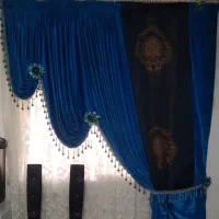 والان پرده برای پذیرایی