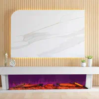 شومینه برقی سه طرفه|بخاری، هیتر، شومینه|آمل, |دیوار