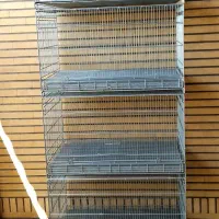 قفس  چهارخان غلامی اصلی  باپایه چرخ دار