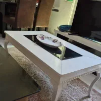 میز جلو مبلی سفید از برند رئال|مبلمان خانگی و میز عسلی|رشت, نامجو|دیوار