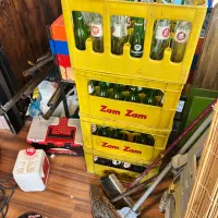 صندوق نوشابه با شیشه