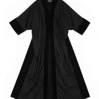 مانتو فری عبایی مجلسی