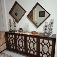 آئینه کنسول و میز tv|بوفه، ویترین، کنسول|کرمانشاه, |دیوار