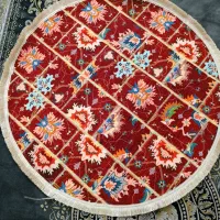 فرش گرد نو ع ۱نیم متر