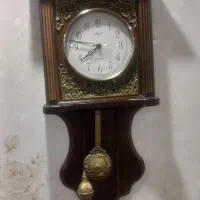 ساعت دیواری چوبی