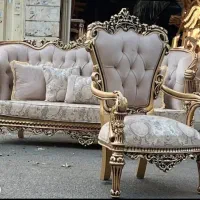 مبل سلطنتی مدل پیچک|مبلمان خانگی و میز عسلی|رشت, سیا اسطلخ|دیوار