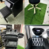 تجهیزات اریشگاهی میزناخون سرشور ترولی دکور|آرایشگاه و سالنهای زیبایی|اصفهان, آبشار|دیوار