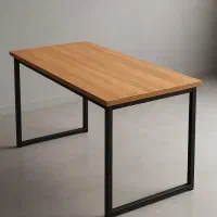 میز تحریر و کارترکیب چوب و و فلز