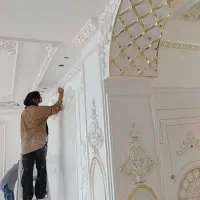 نقاشی ساختمان تهران کار نقاش کناف بادستگاه پیشرفته|خدمات پیشه و مهارت|اردبیل, |دیوار