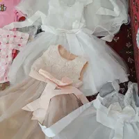 لباس عروس بچه گانه|لباس|تویسرکان, |دیوار