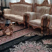 مبلمان سلطنتی ۹نفره|مبلمان خانگی و میز عسلی|شهرکرد, |دیوار