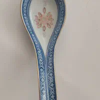 قاشق  سوپ خوری چینی قدیمی