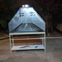 منقل کبابی ۱/۵ متری با دودکش