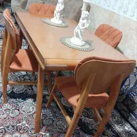 میز ناهارخوری چوب راش اصل سفارشی نو