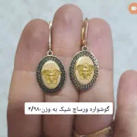 گوشواره ورساچ و گوشواره حلقه ای فقط ۳۵۰ بالا تابلو|جواهرات|یاسوج, |دیوار
