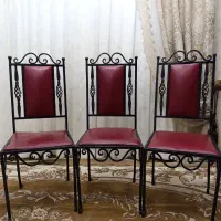 ۴ عدد صندلی آهنی ویلایی
