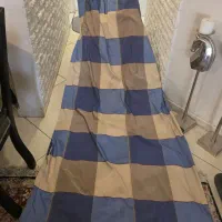 دو قواره پرده تافته ایتالیایی