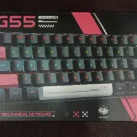 کیبورد گیمینگ مکانیکال ، با ار جی بی و سوییچ قرمز