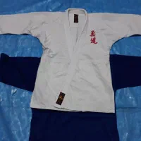 دو عدد لباس رزمی  کارته یا جودو و رزمی