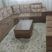 مبل راحتی ۸ نفره زیبا و راحت با قابلیت تغییر چینش|مبلمان خانگی و میز عسلی|تهران, حکیمیه|دیوار