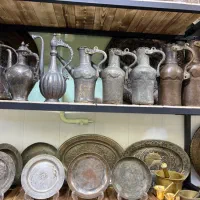 افتابه مسی اصل قدیمی سنگین