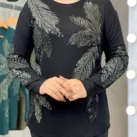 بولیز کبریتی طرح برگ نگینی مناسب روز مادر