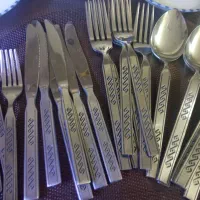 سرویس شش نفره غذاخوری استیل ورق بزنید