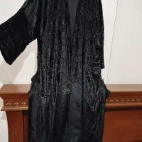 مانتو مخمل مجلسی کار شده