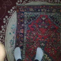 فرش دستباف 1در 2ونیم انتیک قدیمی و فرش 12 متری|فرش|همدان, |دیوار