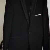 دو دست کت و شلوار وجلیقه رنگ مشکی شیک در حد