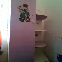 کمد بچه در حد نو،هم دخترانه ،هم پسرانه