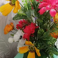 گل مصنوعی زیبا وقشنگ|گل مصنوعی|پرند, فاز ۵|دیوار