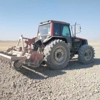 تراکتور. خدماتکشاورزی کلوخ کوب وبا کشت کمبینات|خدمات باغبانی و درختکاری|مرودشت, رودبال|دیوار
