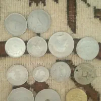 پول قدیمی خارجی قدیمی سه تا پول پهلوی هم هست|کلکسیون سکه، تمبر، اسکناس|نسیم‌شهر, |دیوار