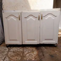 کابینت زیرسینگ ۳ درفلزی