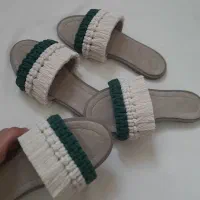 صندل دستساز مکرومه