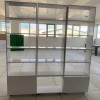 قفسه ویترینی دکوری 6 طبقه ام دی اف MDF