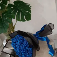 دسته گل روبانی+باکس گل و...