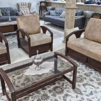 مبل ۷نفره با میز جلو مبلی و سه عدد عسلی