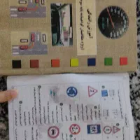 کتاب آزمون رانندگی گواهینامه و جزوه