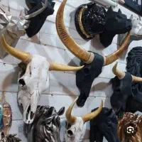 تخته نرد ساعت شنی اسکلت و نماد سرخ پوستی چوبی