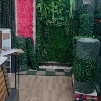 چمن مصنوعی. فنس برگی|گل مصنوعی|بندر ماهشهر, |دیوار