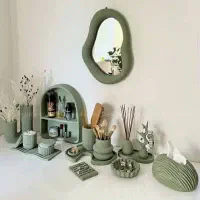 استند آرایشی گیفت تابلو سیسمونی دکوری سنگ مصنوعی