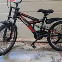 دوچرخه ۲۰ در حد نو لاستیک جلو کم باد