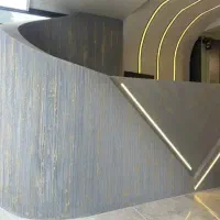 گروه متخصص  نما میکروسمنت نما طرح صخره رنگ نما